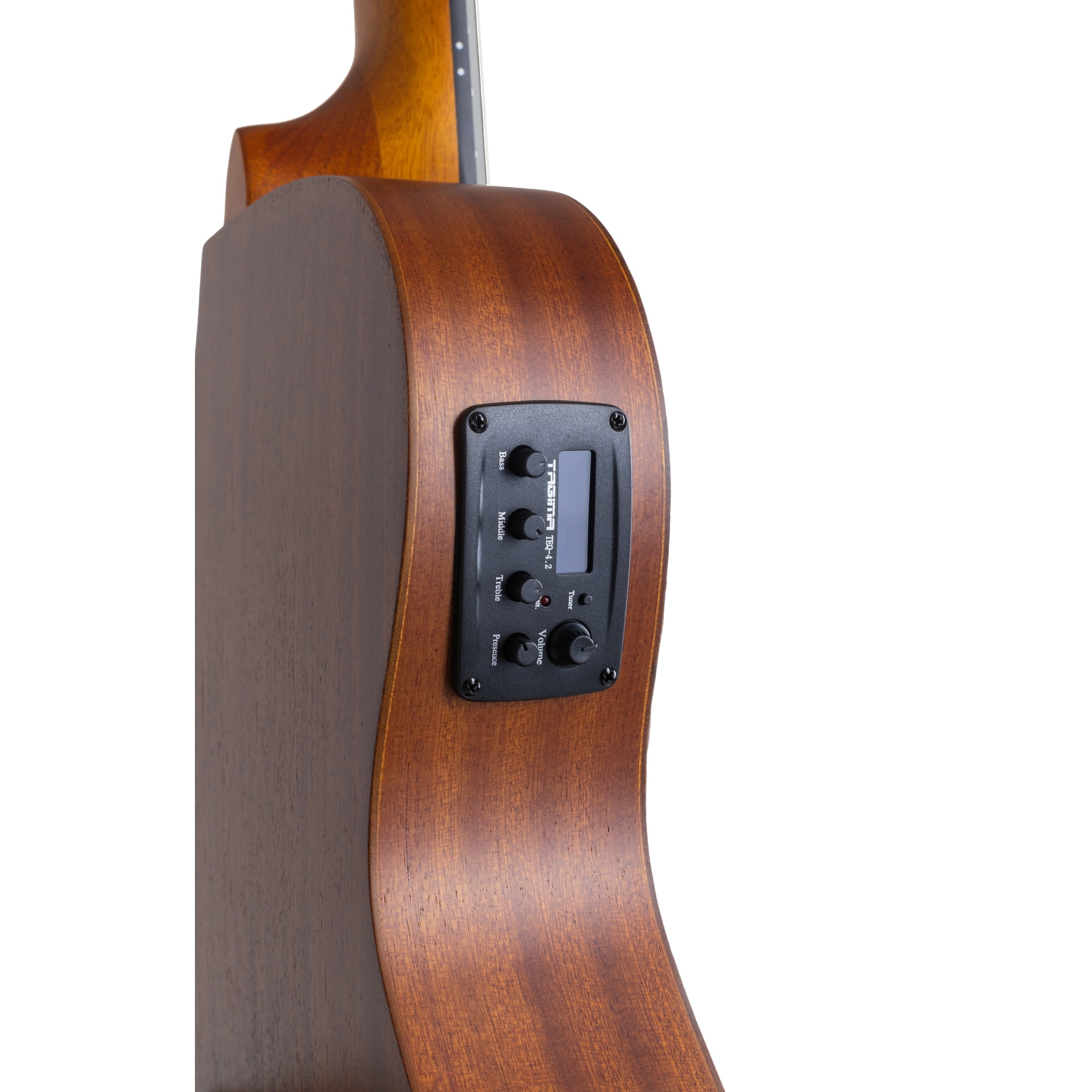 Tagima MADISON GRAN RESERVA EQ NTOP Nylon Cutaway Classical Acoustic – Sapele, Teq-8 Piezo, Satin Natural