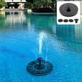 thumbnail image 4 of Harupink Solar Fountain Pump Water Fountain Floating Pump Kit Solar Fountain Garden Lawn, 4 of 8