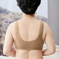 thumbnail image 3 of Daisy Bras for Older Women 2025 - Front Closure No Underwire, Full Coverage Seamless Bra, Breathable Push Up Plus Size Soft Bralette for Seniors, 3 of 4