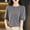 Gray, variant on ALLLIST Green Cute Summer Tops for Women Solid Elbow-Length Crew Neck T-Shirts Womens Shirts