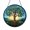 Acrylic 3.5 Inch, variant on Vibrant Tree of Life With Serpent Stained Glass Style Window Hanging Decor, Symbolic Spiritual Scene Suncatcher Ornament Gift for Peaceful Home