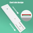 thumbnail image 4 of AMERTEER 15Pcs Self Adhesive Power Strip Holder Fixator Wall Mount Plug-in Socket Fixer Bracket Stand  White, 4 of 7