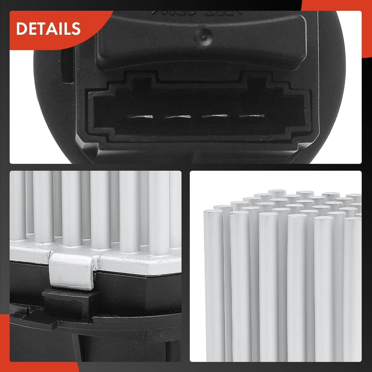 A-Premium HVAC Blower Motor Resistor Replacement for Mercedes-Benz Sprinter 2500 3500 2010-2015 with Automatic Temp Control