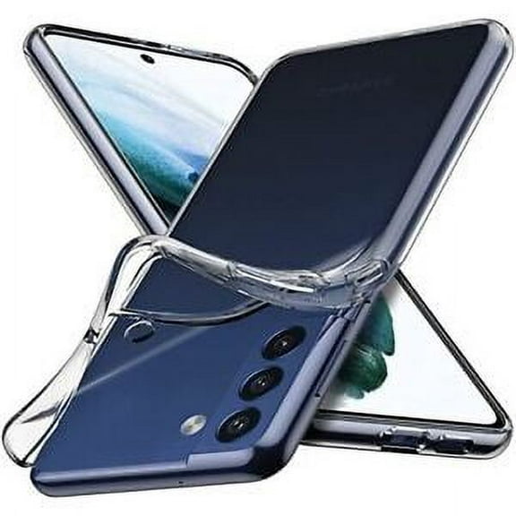 BISEN For Samsung Galaxy S21 FE 5G Case, Clear TPU Protective Cover Armor, Shock Adsorption, Drop Protection