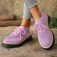 thumbnail image 3 of Rokment Womens Mesh Slip on Socks Oxfords Breathable Fashionable Platform Chunky Lug Sole Mid Heel High Top Fashion Sneakers Walking Dress Shoes E Size 6, 3 of 9
