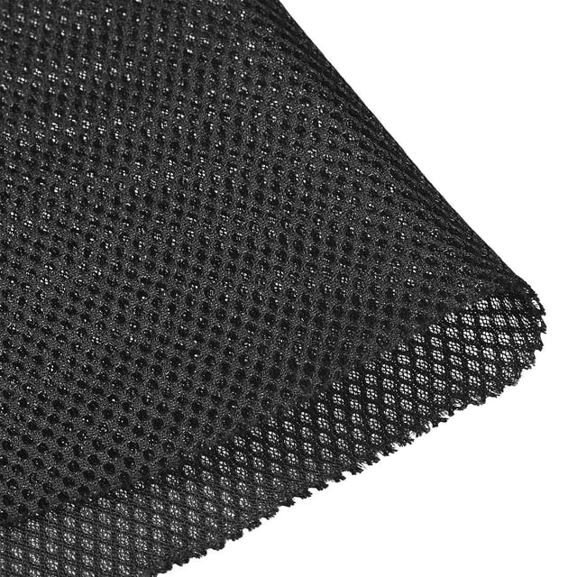 Tela para parrilla de bocina uxcell negra 50x145cm a prueba de polvo