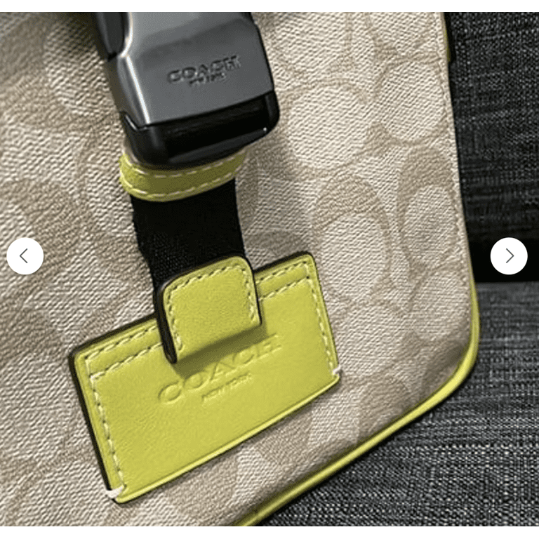 Coach Track Pack In Signature Canvas - Walmart.com
