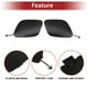 thumbnail image 4 of Tapa del gancho de remolque delantero Unique Bargains para Toyota Prius 2019-2022, tapa del gancho de remolque del parachoques No.5212747911, plástico negro, 1 par, 4 of 6
