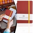 thumbnail image 2 of A6 Pocket Notebook Journals with Pen Holder, 5.71X3.54 inch Mini Notepad, Travelers Notebook, Small Note pads, College Ruled Notepad for Travel Notes Daily Memo, Pocket Carry Office Stationery, 2 of 4