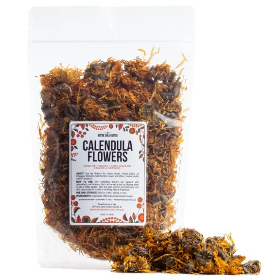 Manteca de karité Better con flores de caléndula secas, 120 ml