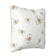 thumbnail image 2 of ZICANCN Bees Design Nature Decorative Throw Pillow Covers , Couch Sofa Decorative Knit Pillow Covers for Living Room Farmhouse 16"x16", 2 of 8