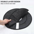 thumbnail image 5 of 360° Rotating Seat Cushion for Car, 15.7" Swivel Car Seat for Elderly Support, Non Slip Swivel Seat Cushion with Memory Foam for Car, Office, Home (Black), 5 of 6