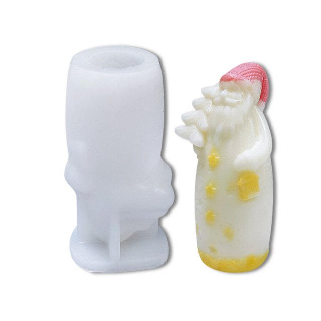 Inteprter Molde de silicona antiadherente para velas, molde para pastel de Mousse de Chocolate, utensilio Flexible para hornear, herramienta de Type2 NO2