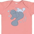 thumbnail image 4 of Inktastic Cute Manatees with Bubbles Boys or Girls Baby Bodysuit, 4 of 5