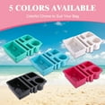 thumbnail image 4 of Top Cup Holder Tray for Bogg Bag Large, Waterproof ABS Drink Holder Fit for Stanley Cup - Organizer & Topper Tray Accessories for Bogg Bag (Pink), 4 of 7