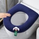 thumbnail image 3 of Asiento de Inodoro Calefactado | Ajuste Universal, Calidez Suave de Poliéster | Diseño Elástico Antideslizante | Fácil Instalación, Confort Invernal para el Baño, 3 of 5