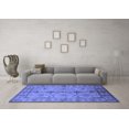 thumbnail image 3 of Ahgly Company Machine Washable Indoor Rectangle Oriental Blue Traditional Area Rugs, 2' x 3', 3 of 4