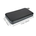 thumbnail image 4 of Shisuyan CD Storage Container Rectangular 1Pack 11.20x6.09x1.69 Inch, 4 of 9