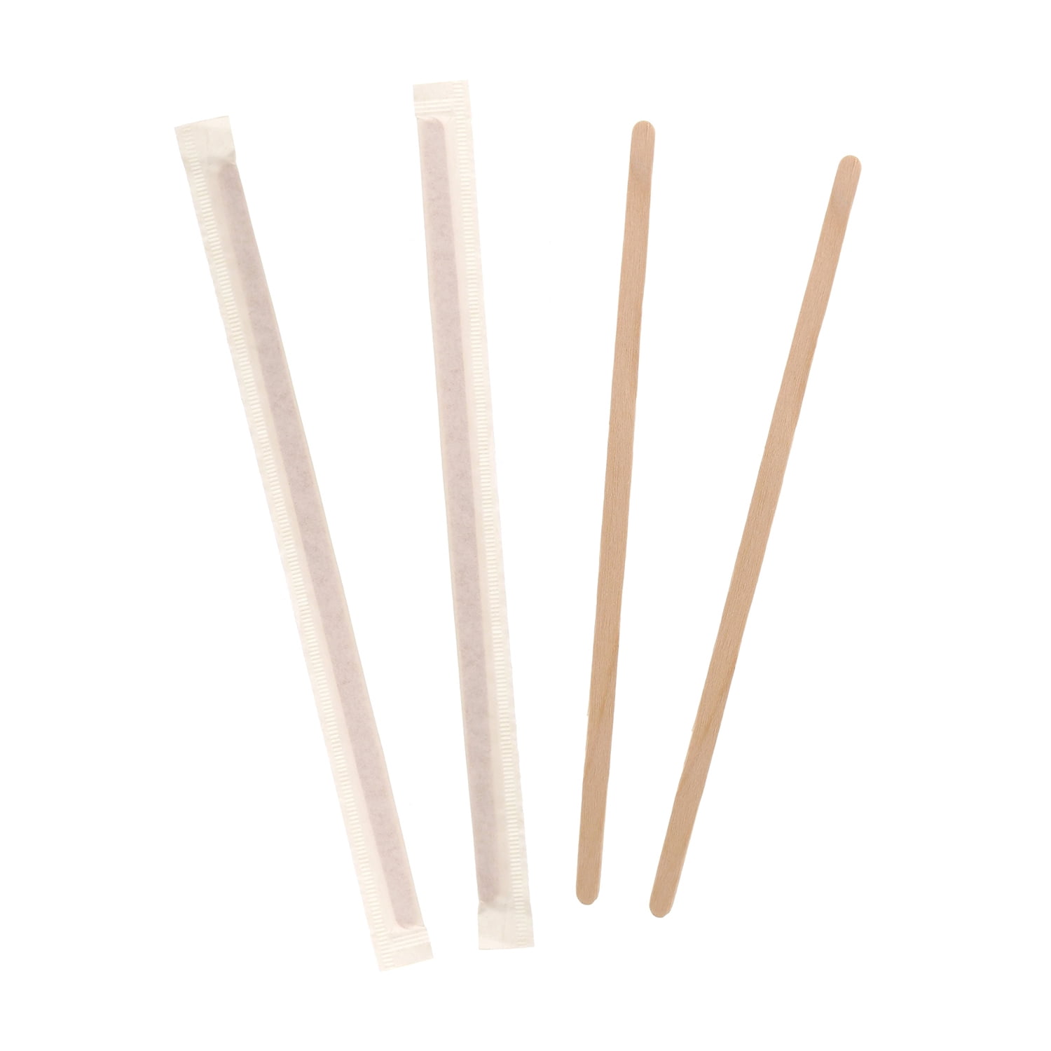 1000 Wooden Birch Coffee Stirrers 5.5" Eco Friendly Royal FREE SHIP US ONLY 
