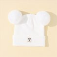 thumbnail image 2 of 0-36 Months Baby Toddler Beanie Cuffed Beanie Warm Knit Cute Hat with Pom-Pom for Boys Girls Baby Beanies Hat, 2 of 6