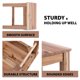 thumbnail image 5 of Banco Escalón VICTORY RELAX Madera de Acacia 30 cm Impermeable, 5 of 9