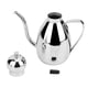 thumbnail image 1 of Olla de cocina de acero inoxidable con tapa y mango para salsa de aceite de 0,25 l/0,5 l/1 l, amplia 500 ml, 1 of 9