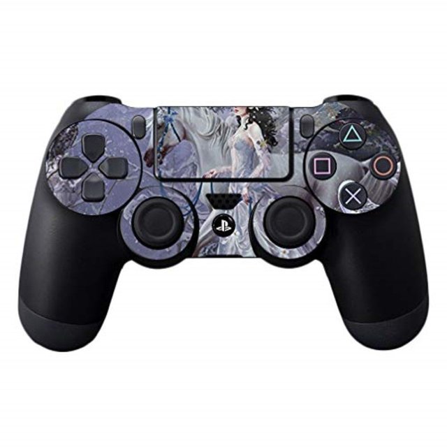 MightySkins Skin Compatible with Sony PS4 Controller - Winter Wings | Protective, Durable, and Unique Vinyl Decal wrap Cover | Easy to Apply, Remove, and Change Styles | Made in The USA