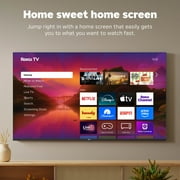 Roku Smart TV 2025 – 55-Inch Plus Series, 4K QLED Mini-LED TV – Roku TV with Enhanced Voice Remote