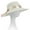 White, variant on Women Sun Hat Trendy Fisherman Hats Breathable Wide Brim Fishing Summer Sun Hat