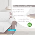 thumbnail image 4 of Fundas para Sillón Reclinable U-NICE HOME Reversibles y Resistentes al Agua, 4 of 6