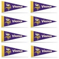thumbnail image 1 of Rico Minnesota Vikings Ensemble de 8 Mini Fanions, 1 of 2