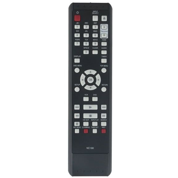 NC180 NC180UH Replace Remote Control for Funai DVD Recorder ZV427FX4A ZV427FX4
