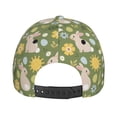 thumbnail image 5 of Yiaed Happy Easter Print Cap Adjustable Size for Running Workouts and Outdoor Activities All Seasons, 5 of 8