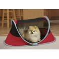 thumbnail image 2 of Folding Soft Dog Crate Pet Kennel Crate- Pop-up Bed Indoor & Outdoor Pet House Cot Portable -Great for Travel, 2 of 3
