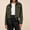 Army Green, variant on Womens Jackets Suede Zip Up Collared Long Sleeve with Pockets for Stylish Daily Look