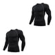thumbnail image 2 of Sonducket Ropa interior térmica para hombre, medias elásticas para correr, ropa deportiva de compresión cálida, motocicleta, Fitness, Estilo clásico,XL 2Conjunto, 2 of 6