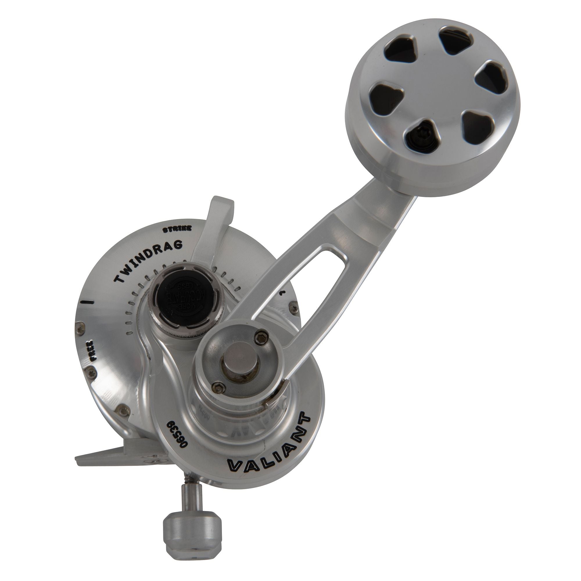 Accurate Valiant 1SPD Silver - BV-600N Right Conventional Reel - Walmart.com