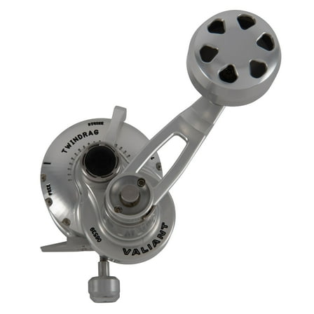 Accurate Valiant 2SPD BV2-500NL Left Silver Conventional Reel