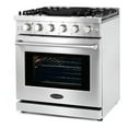 thumbnail image 1 of Cosmo 30 Inch 4.5 Cubic Foot Gas Range Convection Oven with 5 Italian Burners, 1 of 1