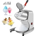 thumbnail image 1 of VEVOR Máquina de afeitar de hielo eléctrica Máquina de hacer conos de nieve con doble cuchillas de acero inoxidable de 200 lbs/h Máquina de hielo afeitado 300 W 1450 RPM con placa de hielo VEVOR Trituradora de Hielo Eléctrica de Doble Hoja, 1 of 8