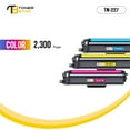 thumbnail image 3 of Toner Bank 3-Pack Compatible Toner Cartridge for Brother TN-227 HL-L3210CW L3230CDW L3710CDW L3270CDW DPC-L3550CDW MFC-L3710CW L3750CDW L3770CDW Printer Ink (Cyan, Magenta, Yellow), 3 of 7