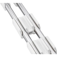 

Lorell Stacking Chair Ganging Clips - White - Plastic - 16 / Pack