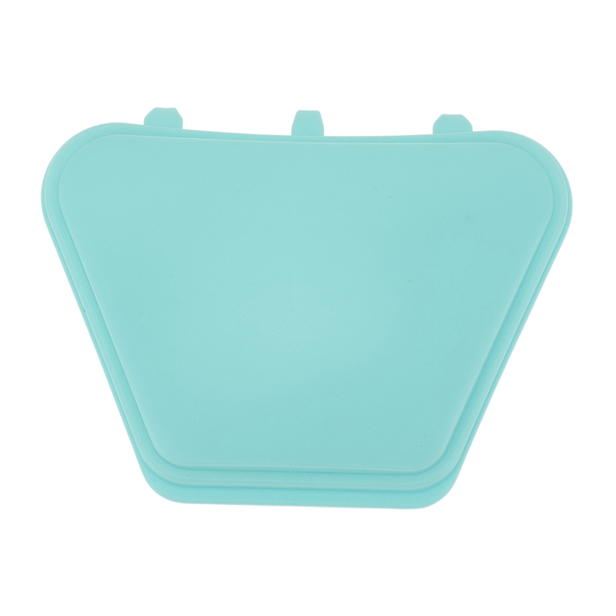 Unique Bargains Portable Trapezoidal Retainer Case Braces Box 1 Pc Light Blue
