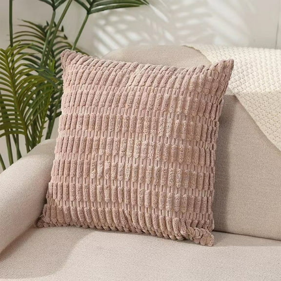 WQQZJJ Throw Pillows Boho Decorative Pillow Covers 40x40 Cm For Living Room Couch Bed Sofa, Stylish Simplicity Home Decor, Soft Corduroy CushionHome decor