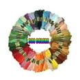 thumbnail image 4 of Multi Colors Embroidery Thread Cross Stitch Floss Sewing with Hand Sweing Handmade Tools, 4 of 16