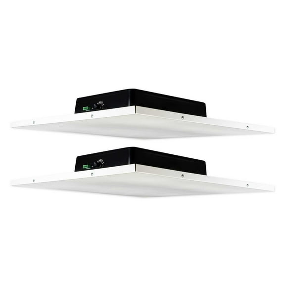 2) Rockville DCS8T 70V Commercial Drop Ceiling Tile Speakers 4 Office/Restaurant