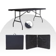 thumbnail image 3 of Mesa de Resina Mainstays 180 x 76 x 74 Tipo Tablón Negro, 3 of 4