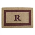 thumbnail image 1 of Nedia Home 02083R Single Picture - Brown Frame 30 x 48 In. Heavy Duty Coir Doormat - Monogrammed R, 1 of 4