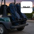 thumbnail image 3 of kowaku Universal Golf Vehicle Rear Bag Holder Easy to Install Golf Vehicle Rear Seat Bag Rack Secure Hold Vehicle Accessory for Golfers, SET, 3 of 10