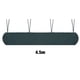 thumbnail image 4 of Toldo retráctil impermeable Matsuzay de tela para Camping toldo protector de riel verde 4.5 metros, 4 of 6